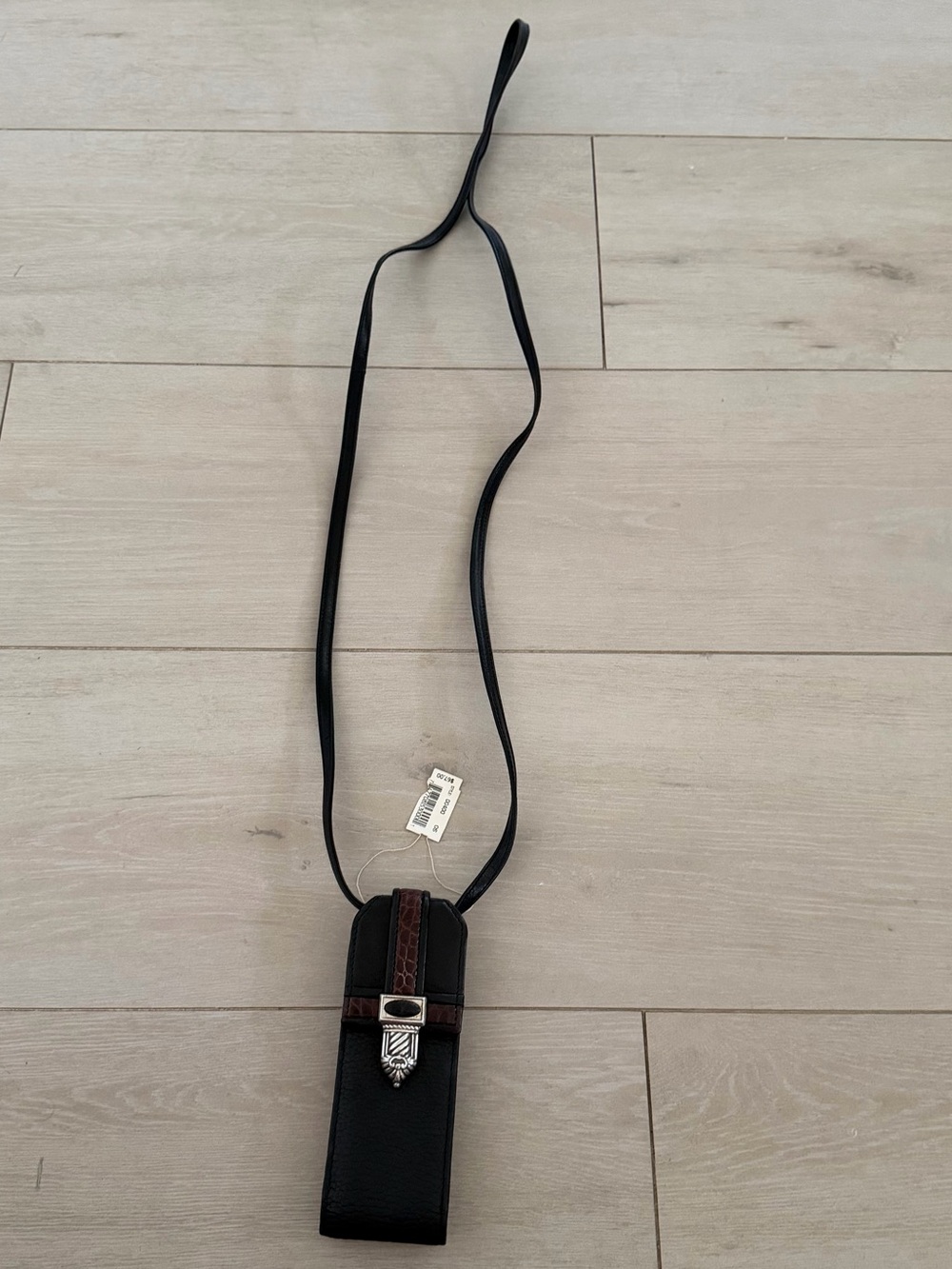 Brighton Leather Glasses Crossbody Holder